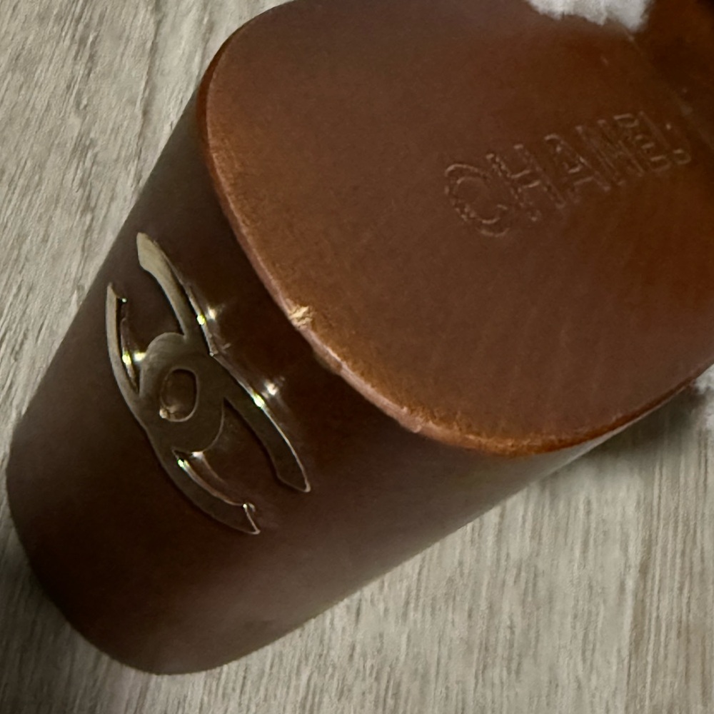 Chanel Women's Tan Shearling Mules - Picture 4 of 4